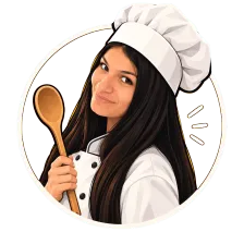 Milimon: una cocinera con gorro de chef y una cuchara de madera